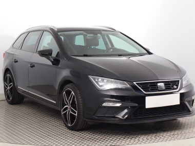 SEAT Leon III , Salon Polska, Serwis ASO, Skóra, Klimatronic, Tempomat,-1