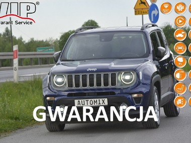 Jeep Renegade Face lifting 1.3 Turbo T4 automat skóra nawi pakiet zimowy bezwypadkowy gwarancja-1