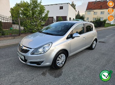 Opel Corsa D Opłacona Zdrowa Zadbana Serwisowana Klima 2 Kmpl Kół 1Wł Po Serwisie-1