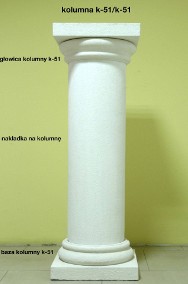 baza kolumny z podstawą k-51 styropianowa, średnica 26, 31, 36, 41cm-2