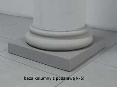 baza kolumny z podstawą k-51 styropianowa, średnica 26, 31, 36, 41cm-1