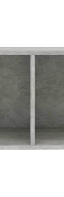 vidaXL Szafka na płyty winylowe, betonowy szary, 71x34x36 cm800121-3