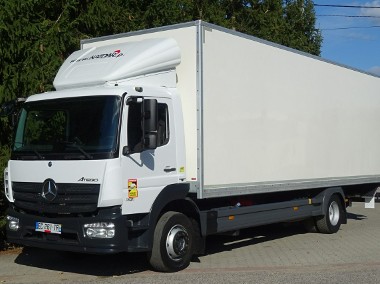 Mercedes-Benz ATEGO 1218 kontener 18palet winda 331tys.km Udokumentowane Mercedes Atego 1218 Euro 6 kontener 18p Tylko 331tys.km ...-1