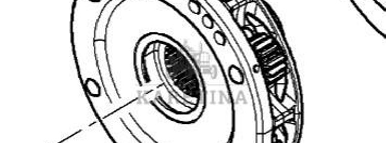 Massey Ferguson 7718S 7718 S 1804A DYNA 6 Nośnik Mnożnik CZĘŚCI 4361757M4-1