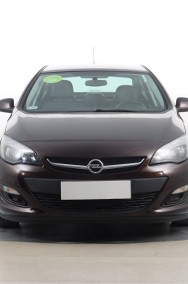 Opel Astra J , Salon Polska, GAZ, Skóra, Klimatronic, Tempomat, Parktronic-2