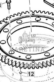 John Deere 8600 Bieg Tryb Zębatka CZĘŚCI AXE25410 HXE149657-2