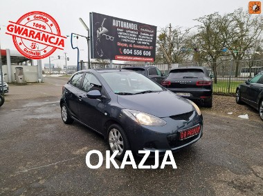 Mazda 2 II 1.4 Benzyna 84 KM, Klimatyzacja, Alufelgi, Isofix, Dwa Klucze,-1