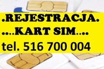 Zdalna online rejestracja kart SIM do telefonu  zarejestrowane karty SIM Kraków