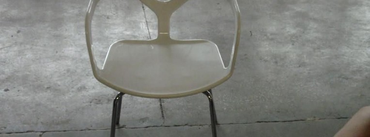 Krzesła biurowe białe-1