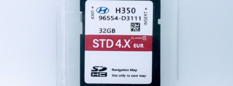 Karta SD mapa EU Hyundai Gen4, H350-1