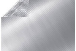 vidaXL Folia na basen, srebrna, 549x274 cm, PE