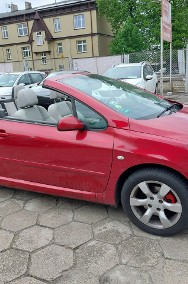 Peugeot 307 II Cabrio 1,6 benzyna 109 KM Kamera Klimatyzacja Zarejestrowany-2