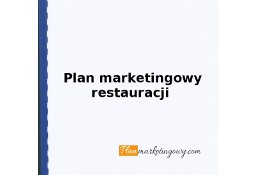 Plan marketingowy restauracji