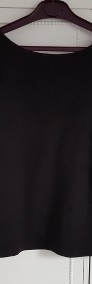 Elegancka czarna bluzka H&M 36 S koronka ramiona czerń-4