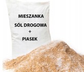 Mieszanka sól drogowa + piasek | Artykuły zimowe