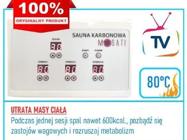  Sauna karbonowa ORYGINALNA testy w TV mosati-2