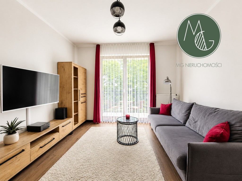 Duże 2 pokoje, widok na zieleń, balkon, hala gar. - Widok 3