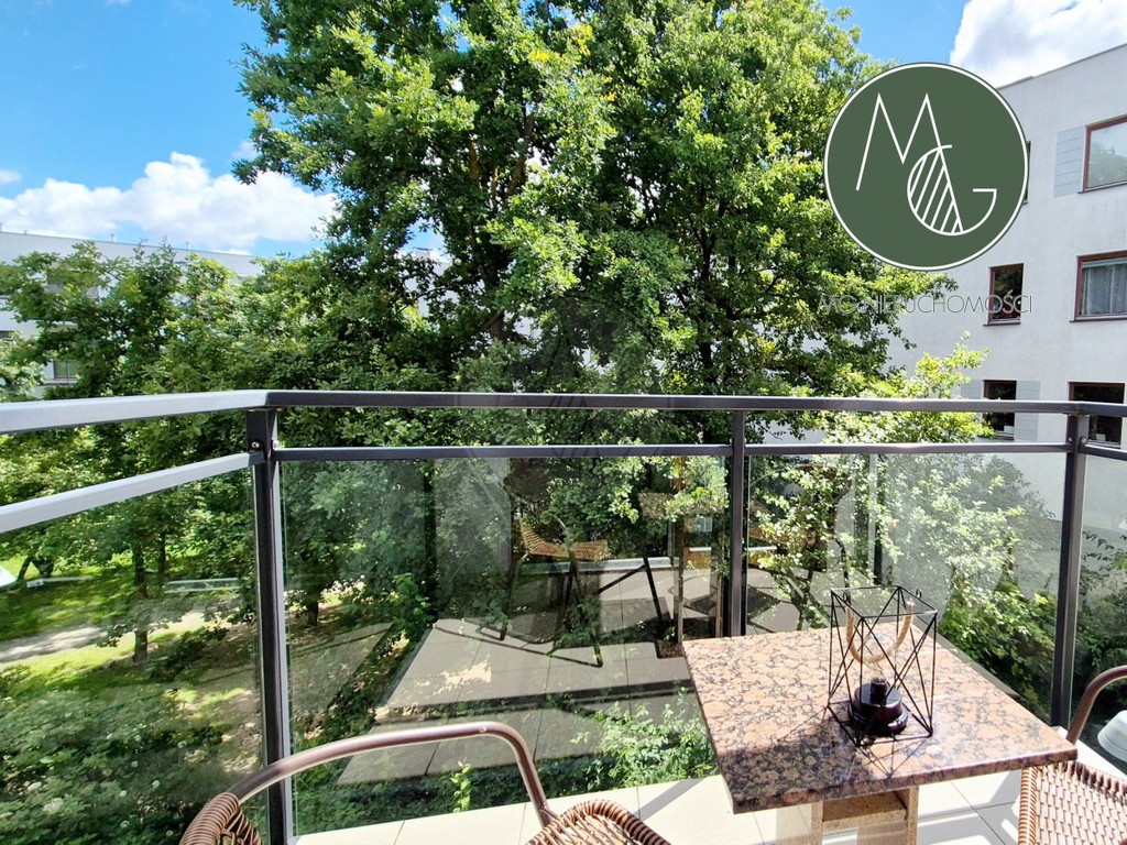 Duże 2 pokoje, widok na zieleń, balkon, hala gar. - Widok 6