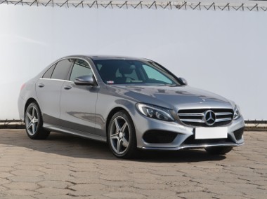 Mercedes-Benz Klasa C W205 , Salon Polska, Automat, Skóra, Navi, Klimatronic, Tempomat,-1