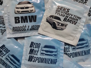 Prezerwatywy BMW - Nadruk BMW na prezerwatywach-1