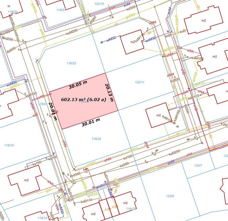 Atrakcyjna działka w Lusowie 601 m² ul. Świt - Widok 3