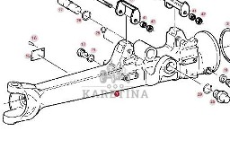 Fendt Favorit 514 Obudowa Przedniej Osi CZĘŚCI F514300020060