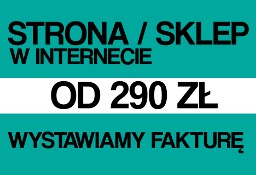  Strona internetowa / Sklep Internetowy / OnePage dla Ciebie od 290 zł