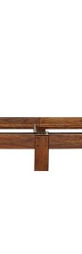 vidaXL Rama łóżka, lite drewno sheesham, 180x200 cm 246357-4