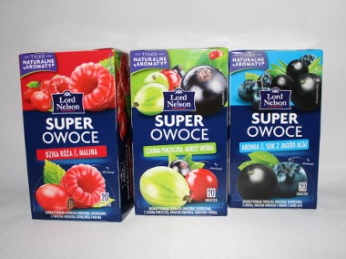 Herbata Lord Nelson owocowa Super Owoce - różne smaki-1