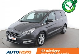 Ford Galaxy V 7 os. półskóra LED navi klima auto panorama grzane fotele kamera czu