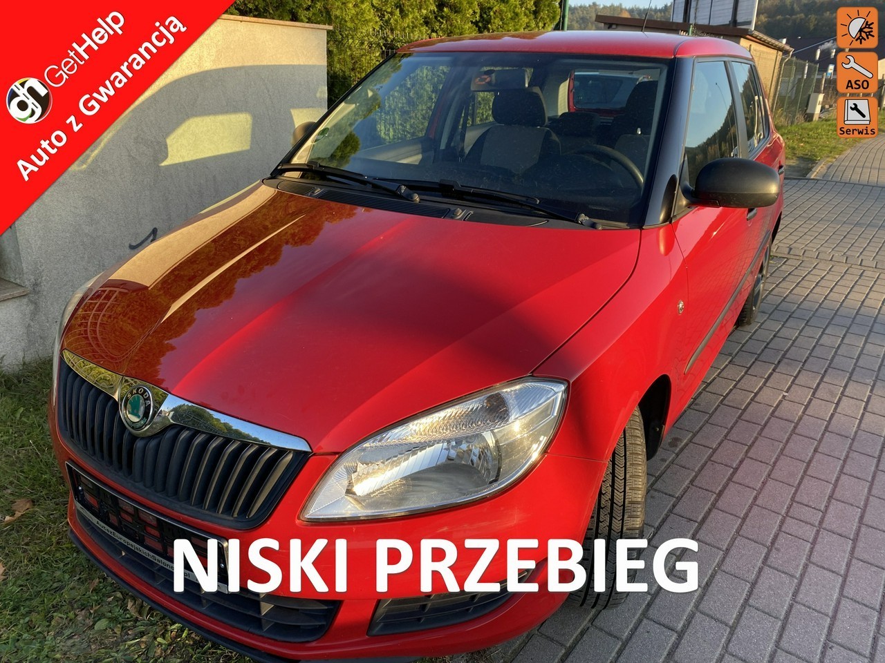 Skoda Fabia II Niezawodna benzyna/Isofix/8 airbag/Rozrząd na łańcuszku/ z Niemiec