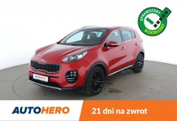 Kia Sportage IV 4x4, automat, 177KM, skóra, navi, bi-xenon, kamera i czujniki parkow