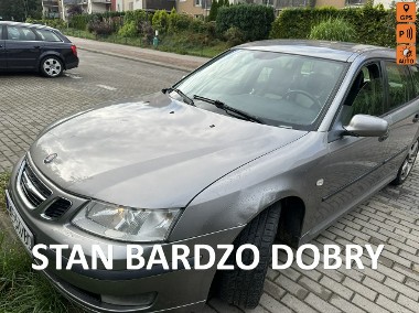 Saab 9-3 II 150KM, klimatronik, parktronik, pół skóry, nawigacja, nowe turbo-1