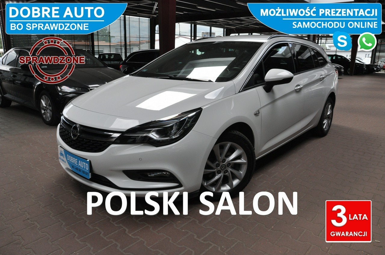 Opel Astra K 1.4 150KM Automat, EL. Klapa, Full Led, Android/Apple,HandsFree,FV23