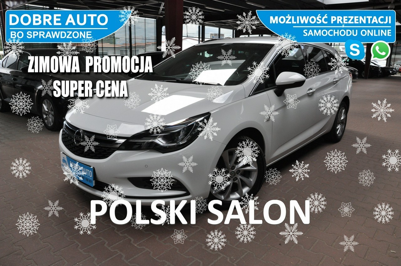 Opel Astra K 1.4 150KM Automat, EL. Klapa, Full Led, Android/Apple,HandsFree,FV23