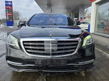Mercedes-Benz Klasa S W222 S 350d Lang 4 Matic Bogate Wyposażnie Odpala i Jeździ F Vat-1