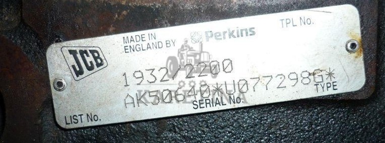 MANITOU - Silnik Perkins - AK50640 - GŁOWICA ZZ80252 BLOK ZZ50297-1