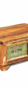 vidaXL Stolik kawowy - skrzynia vintage, drewno odzyskane241092-4