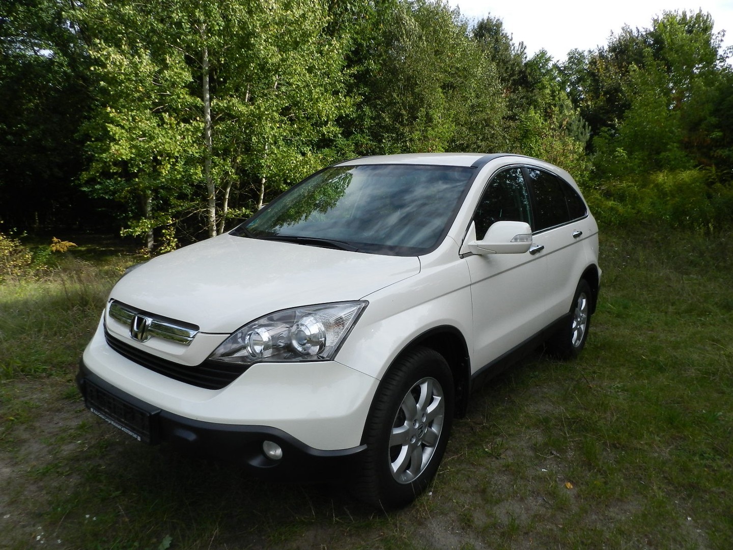Honda CR-V III śliczna PERŁOWA 1właściciel SERWISOWANA