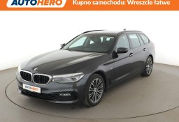 BMW SERIA 5 VII (G30/G31) BMW SERIA 5 FV23 SportLine Navi Tempomat Grzane Fotele Skóra ParkAssist Kamera L