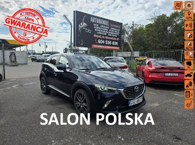 Mazda CX-3 2.0 Benzyna 120 KM, Kamera, Bluetooth, Head-UP, Skóra, LED, Automat-1