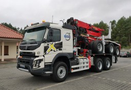 Volvo FMX 540 6x4 RETARDER PALFORET EPSILON S300L Do Drewna FH4 FAYMONVILLE FlexMAX BPW 12T Do Transportu Drewna Lasu