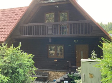 Jednorodzinny dom drewniany w Bieszczadach-1