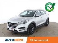 Hyundai Tucson III klimatyzacja, grzane fotele, czujniki parkowania, multifunkcja