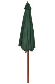 vidaXL Parasol z aluminium, 258 cm-3