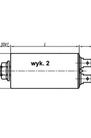 Kondensator rozruchowy 6µF MKSP-5P-2