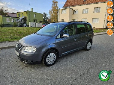 Volkswagen Touran I Opłacony Zdrowy Zadbany Serwisowany Niezawodny TDI 7 Osobowy-1