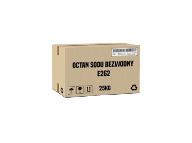 Octan sodu bezwodny E262 -1