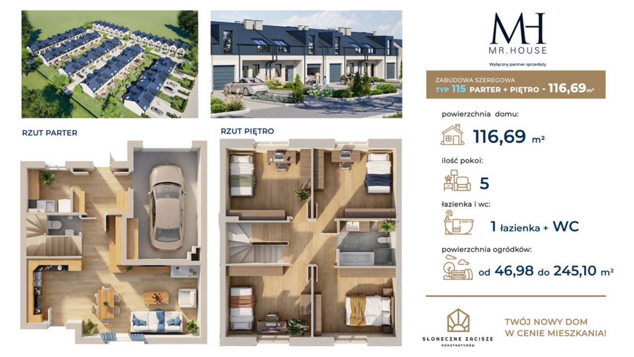 KOMFORT DOMU W CENIE MIESZKANIA - Widok 5
