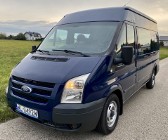 Ford Transit VI L2H2 9 osobowy Brygadówka + PAKA 2.8 tony na haku